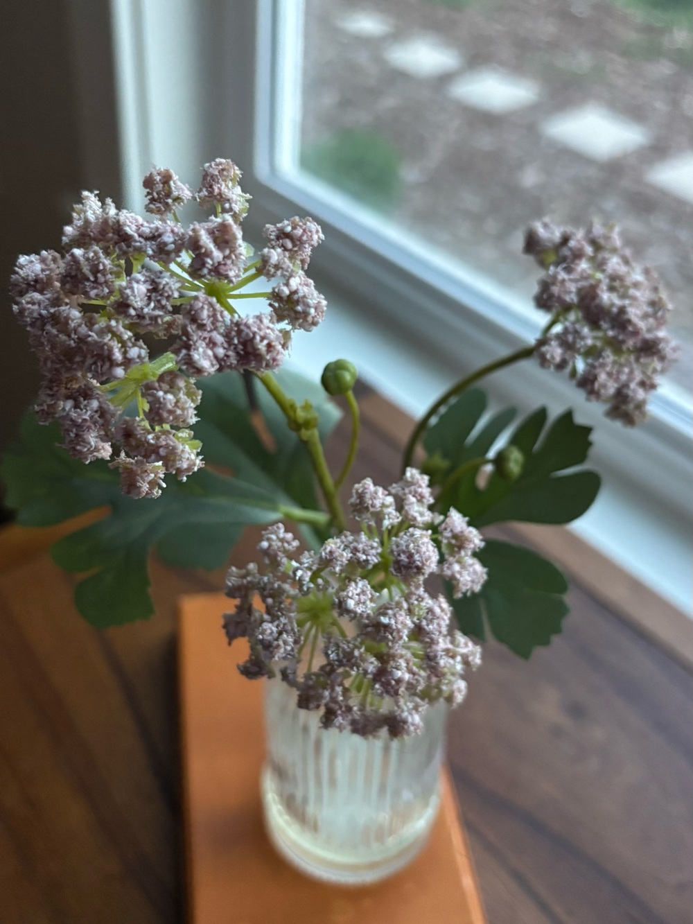 Hearth & Hand Pale Pink Clustered Floral Stem